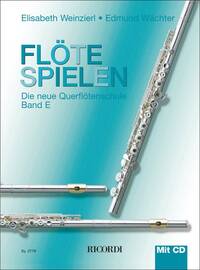 FLOTE SPIELEN BAND E MIT CD FLUTE TRAVERSIERE +CD