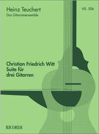SUITE FUR DREI GITARREN (TEUCHERT)