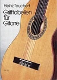 GRIFFTABELLEN FUR GITARRE GUITARE