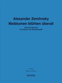 MAIBLUMEN BLUHTEN UBERALL -ENSEMBLE DE PARTITIONS