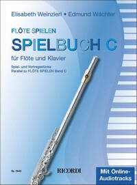 FLOTE SPIELEN SPIELBUCH C FLUTE TRAVERSIERE +CD
