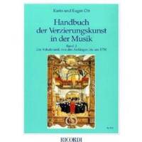 HANDBUCH DER VERZIERUNGSKUNST IN DER MUSIK LIVRE SUR LA MUSIQUE