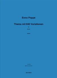 THEMA MIT 840 VARIATIONEN PIANO
