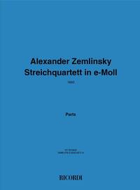STREICHQUARTETT E-MOLL MUSIQUE D'ENSEMBLE-ENSEMBLE DE PARTITIONS