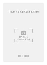 TRAUM 1-9-92 (SSAX O. KLAR) CLARINETTE