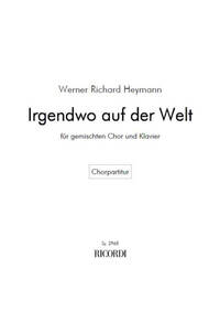 IRGENDWO AUF DER WELT CHANT