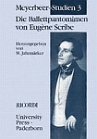 MEYERBEER-STUDIEN 3 LIVRE SUR LA MUSIQUE