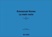 L MAIN NOIR -ENSEMBLE DE PARTITIONS