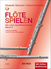 FLOTE SPIELEN BAND A MIT CD FLUTE TRAVERSIERE +CD