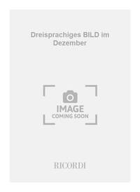 DREISPRACHIGES BILD IM DEZEMBER VIOLON