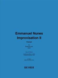 IMPROVISATION II ALTO