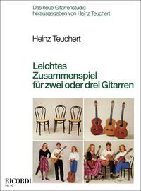 LEICHTES ZUSAMMENSPIEL FUR ZWEI ODER DREI GITARREN GUITARE