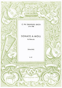 SONATE A-MOLL FLUTE TRAVERSIERE
