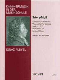 TRIO E-MOLL FUR VIOLINE, GITARRE UND VC-KB