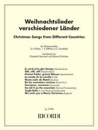 WEIHNACHTSLIEDER AUS VERSCHIEDENEN LANDERN MUSIQUE D'ENSEMBLE