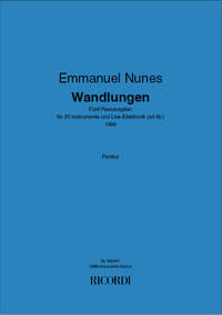 WANDLUNGEN - 5 PASSACAGLIEN