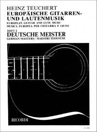 EUROPAISCHE GITARREN- UND LAUTENMUSIK GUITARE