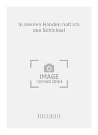 IN MEINEN HANDEN HALT ICH DAS SCHICKSAL