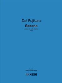 SAKANA - CLARINET VERSION (2007) CLARINETTE