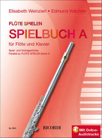 FLOTE SPIELEN SPIELBUCH A FLUTE TRAVERSIERE +CD
