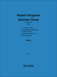 KLEZMER TAENZE FUER ORCHESTER ORCHESTRE