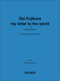 MY LETTER TO THE WORLD