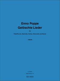 GELOSCHTE LIEDER -ENSEMBLE DE PARTITIONS