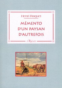 MÉMENTO D'UN PAYSAN D'AUTREFOIS