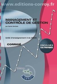 MANAGEMENT ET CONTROLE DE GESTION CORRIGE