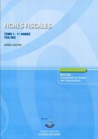 FICHES FISCALES T1 - 1ERE ANNEE - TVA/BIC (POCHETTE)