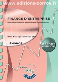 Finance d'entreprise Énoncé