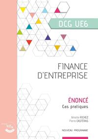 Finance d'entreprise - Énoncé