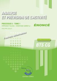 ANALYSE ET PREVISION DE L ACTIVITE  TOME 1   ENONCE