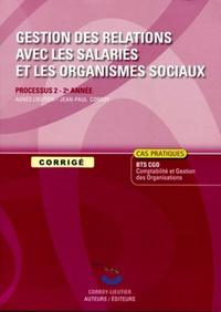 GESTION DES RELATIONS AVEC LES SALARIES ET LES ORGANISMES SOCIAUX. POCHETTE CORR