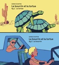 LE BOURRIN ET LA TORTUE - FLIP BOOK