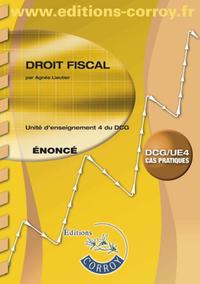 DROIT FISCAL ENONCE