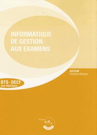 L'informatique de gestion aux examens - Pochette