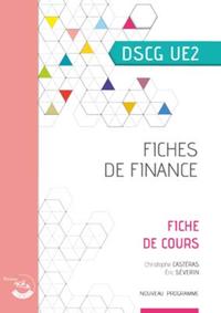 FICHES DE FINANCE - UE 2 DU DSCG