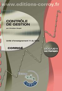 CONTROLE DE GESTION CORRIGE