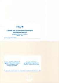 TEJS (THEMES ECONOMIQUES, JURIDIQUES ET SOCIAUX). POCHETTE EXPOSE SUR UN THEME E