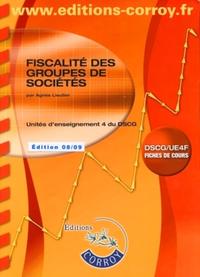 FISCALITE DES GROUPES DE SOCIETES. POCHETTE. UNITES D'ENSEIGNEMENT 4 DU DSCG. FI