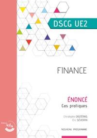 FINANCE - ENONCE - UE 2 DU DSCG