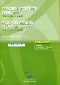 PREVISION ET GESTION BUDGETAIRE. PROCESSUS 8-2E ANNEE. MESURE ET ANALYSE DE LA P