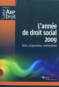 L'année de droit social 2009