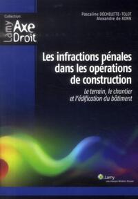 Les infractions pénales dans les opérations de construction