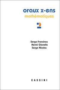 ORAUX X-ENS MATHEMATIQUES VOL 2