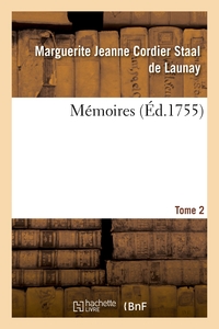 MEMOIRES. TOME 2
