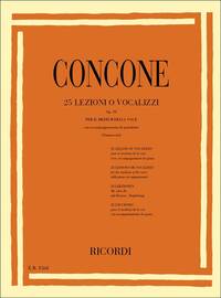25 LEZIONI O VOCALIZZI OP. 10