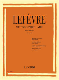 METODO POPOLARE PER CLARINETTO CLARINETTE