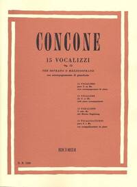 15 VOCALIZZI OP. 12
